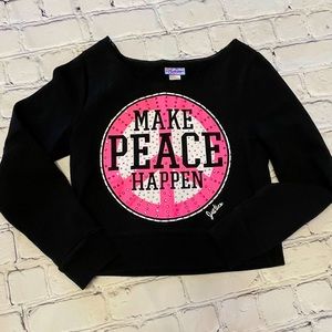 Justice Cropped Sweatshirt